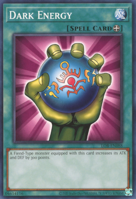 Dark Energy Card Front