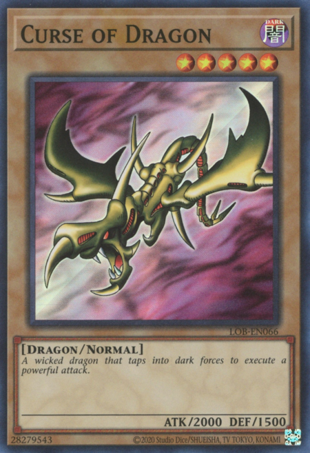 Curse of Dragon Card Front