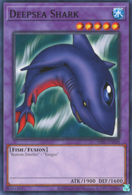 Deepsea Shark Card Front