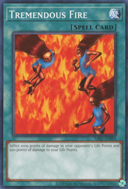 Tremendous Fire Card Front