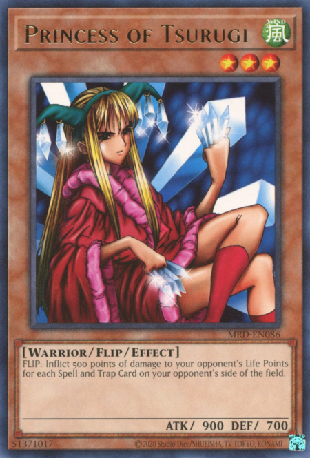 Princess of Tsurugi Card Front