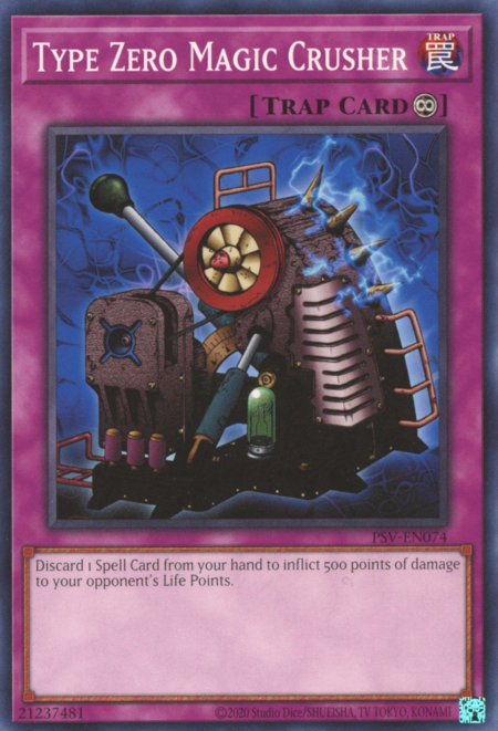 Type Zero Magic Crusher Card Front