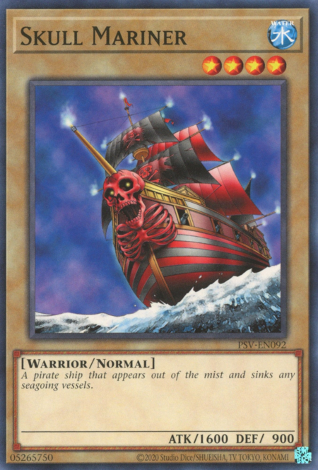 Skull Mariner Card Front