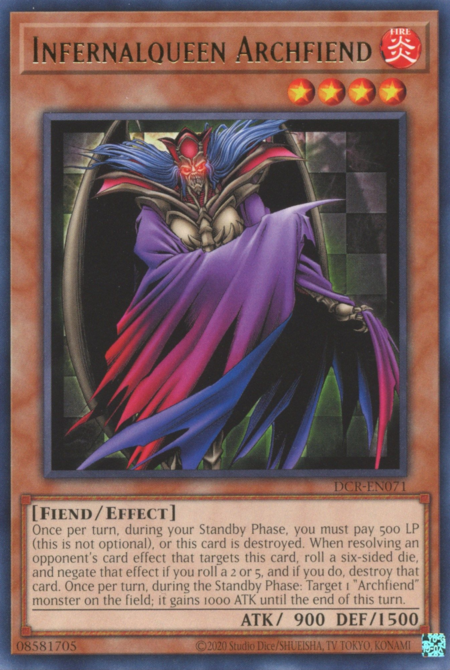 Arcidemone Regina Infernale Card Front