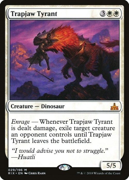 Trapjaw Tyrant Card Front