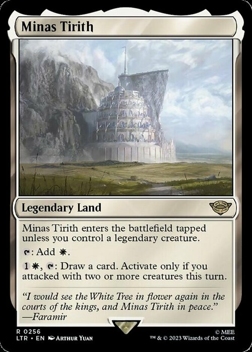 Minas Tirith Card Front