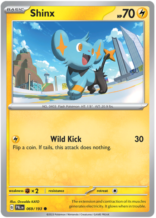 Shinx Card Front