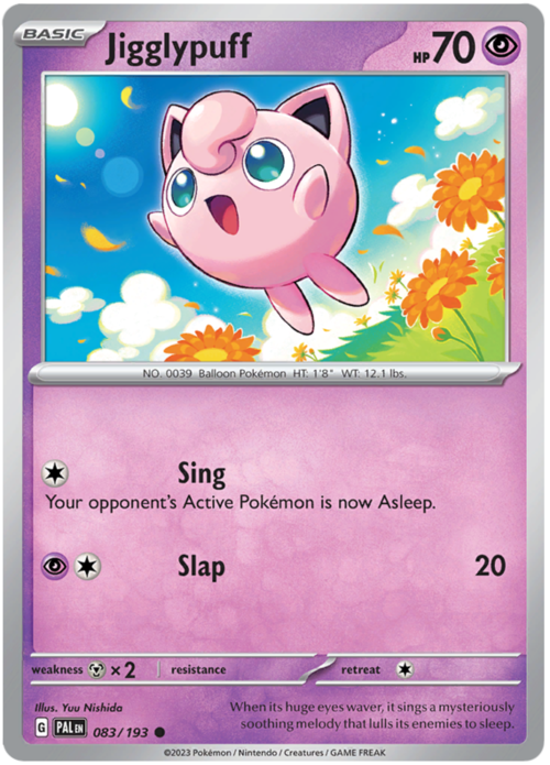 Jigglypuff Card Front