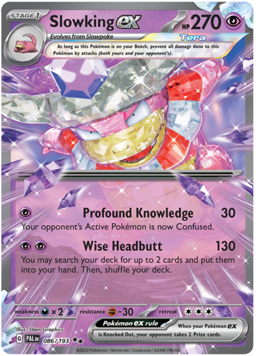 Slowking ex Card Front