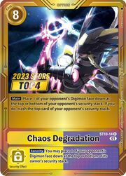 Chaos Degradation