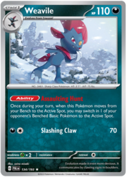 Weavile [Rule of Evil | Slash]