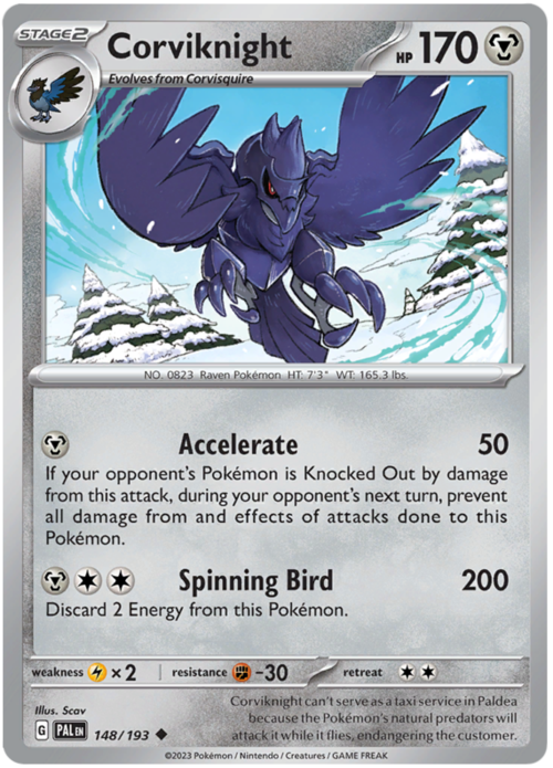 Corviknight Card Front