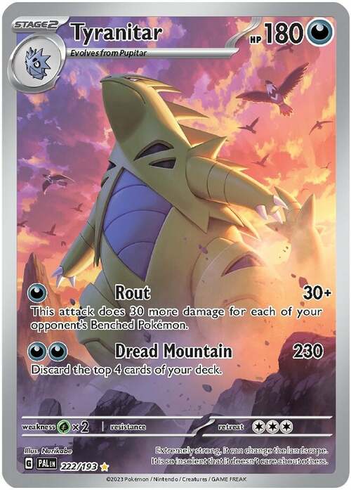 Tyranitar Card Front