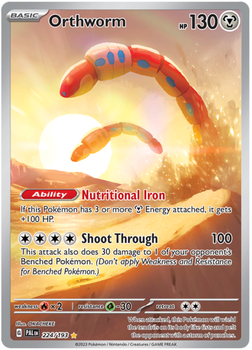 Orthworm Card Front