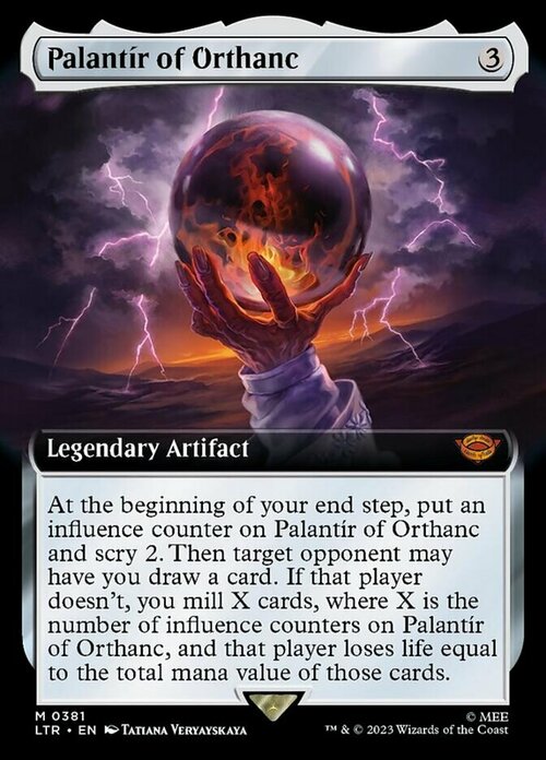 Palantír of Orthanc Card Front