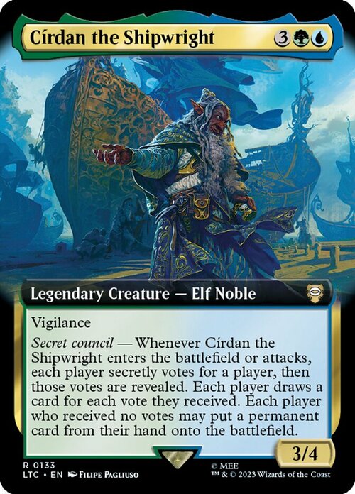 Círdan the Shipwright Card Front