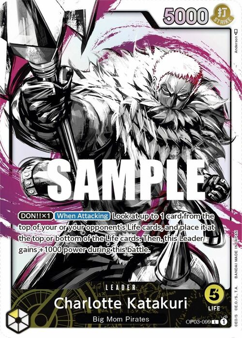 Charlotte Katakuri Card Front