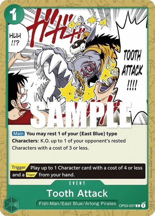 Tooth Attack Card Front