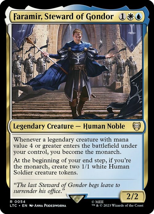 Faramir, Steward of Gondor Card Front