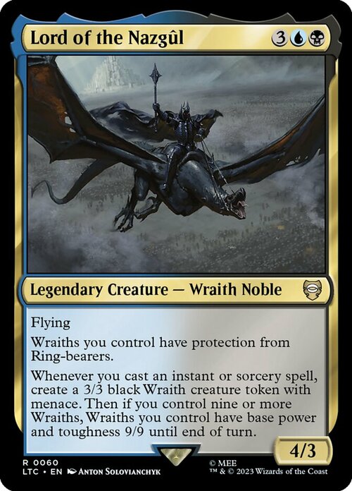 Lord of the Nazgûl Card Front