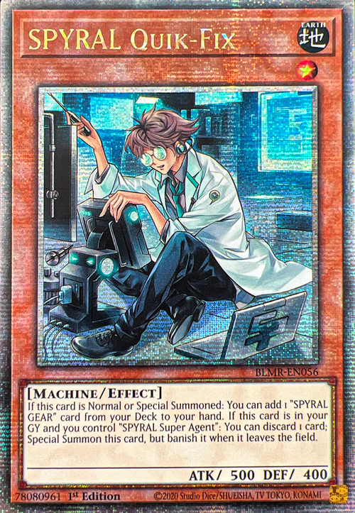 SPYRAL Quik-Fix Card Front