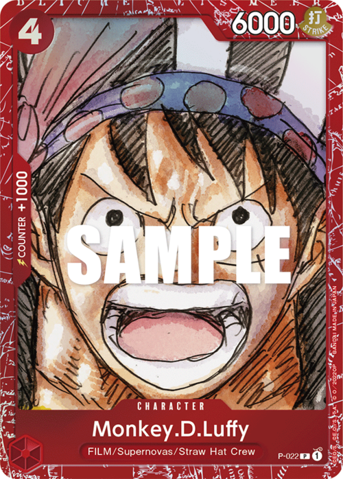 Monkey.D.Luffy Card Front