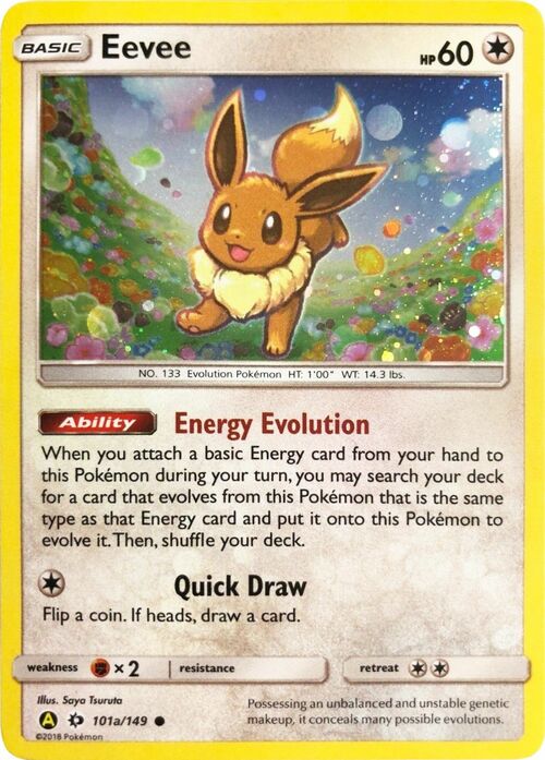 Eevee Card Front