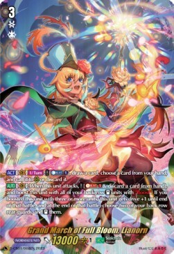 Grand March of Full Bloom, Lianorn [D Format] Card Front