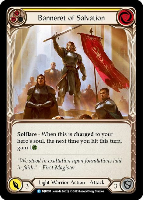 Banneret of Salvation Card Front