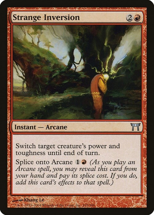 Strange Inversion Card Front