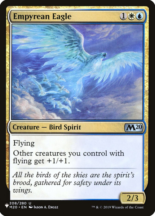 Empyrean Eagle Card Front