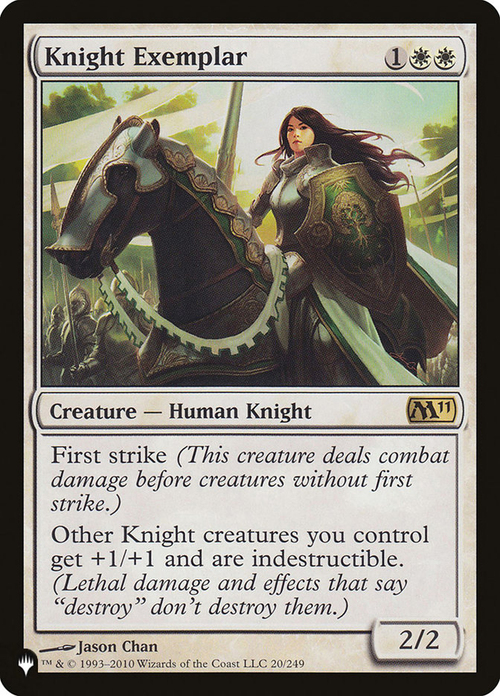 Knight Exemplar Card Front