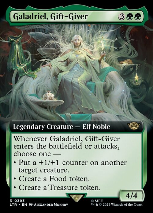 Galadriel, Gift-Giver Card Front