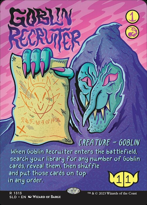 Goblin Recruiter Card Front