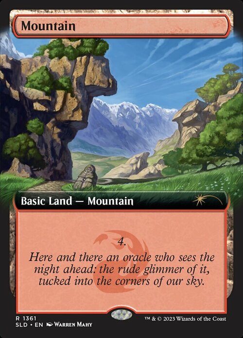 Mountain Card Front