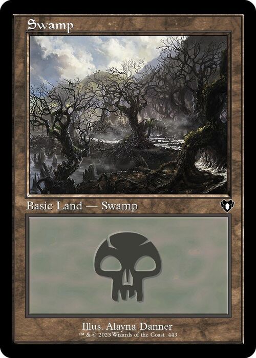 Swamp Card Front