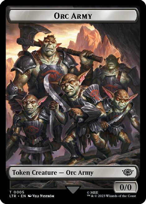 Orc Army // Food Card Front