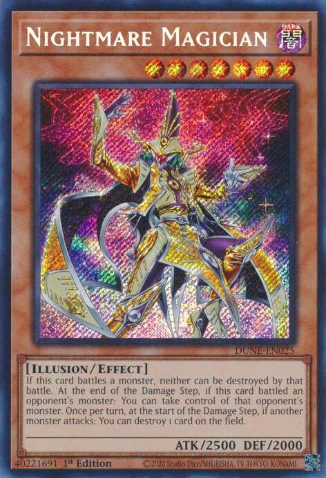 Nightmare Magician Card Front