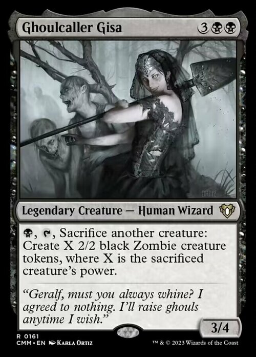 Ghoulcaller Gisa Card Front