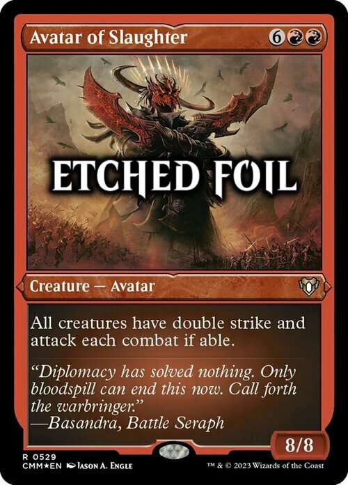 Avatar of Slaughter Card Front