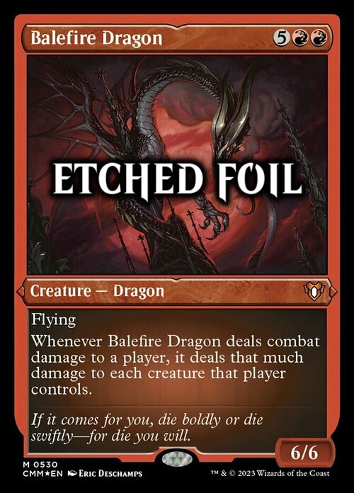 Balefire Dragon Card Front