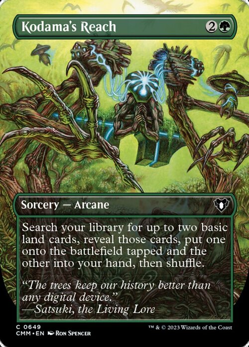 Kodama's Reach Card Front