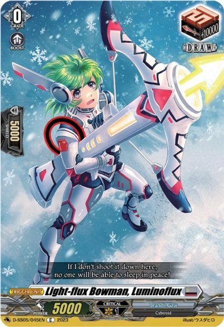 Light-flux Bowman, Luminoflux Card Front