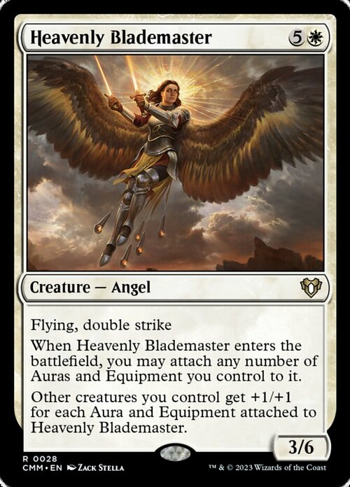 Heavenly Blademaster Card Front