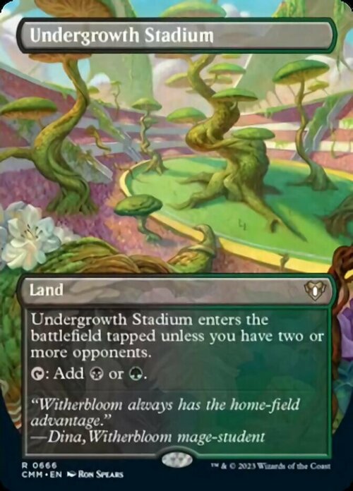 Undergrowth Stadium Card Front