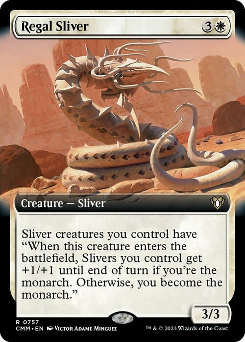 Regal Sliver Card Front