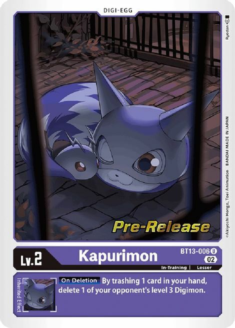 Kapurimon Card Front