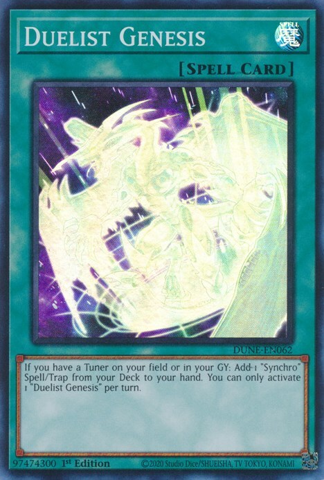 Duelist Genesis Card Front