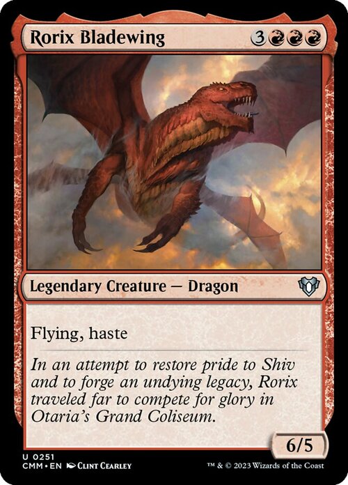 Rorix Bladewing Card Front