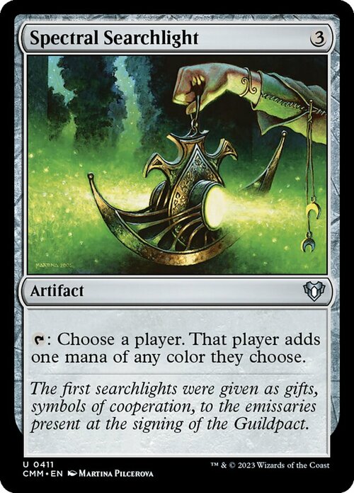 Spectral Searchlight Card Front